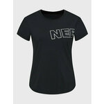 Nebbia FIT Activewear Functional T-shirt with Short Sleeves Black XS Majica za fitnes