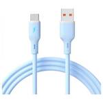 Akyga USB kabel USB-A utikač, USB-C® utikač 1 m plava boja AK-USB-63