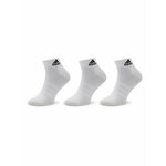 Set od 3 pari ženskih visokih čarapa adidas T Spw Ank 3P HT3468 White/Black