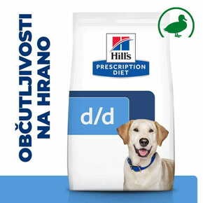 Hill's d/d Food Sensitivities suha hrana za pse patka i riža 1