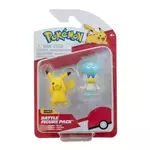 Pokemon figurica “battle figure generation ix“ 2pk - quaxly and pikachu