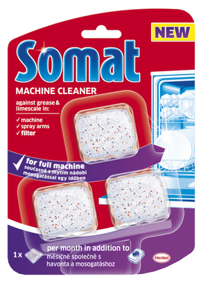 Somat tablete za čišćenje perilice za suđe - upotreba tijekom pranja