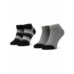 Set od 2 para dječjih niskih čarapa Tommy Hilfiger 354010001 Black 200
