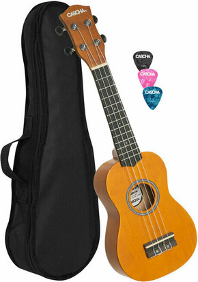 Cascha HH 3964 Soprano ukulele Yellow
