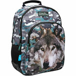 Must... Školska torba Animal Planet sa uzorkom vuka 33x16x45cm