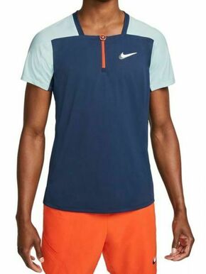 Muški teniski polo Nike Court Dri-Fit ADV Slam Polo - midnight navy/glacier blue/white