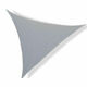 Nadstrešnica 5 x 5 x 5 m Siva U obliku trokuta , 200 g
