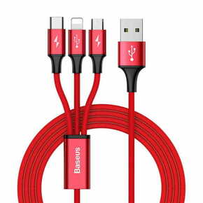 BASEUS Rapid 3u1 kabel za napajanje za Micro USB