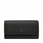 Veliki ženski novčanik Calvin Klein Jeans Minimal Monogram Long K60K612267 Crna