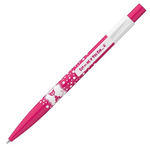 ICO: Cats-Dots roza i bijela kemijska olovka s plavom tintom od 0,7 mm