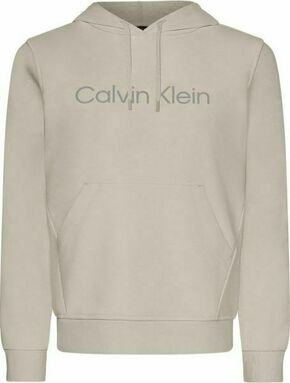 Ženski sportski pulover Calvin Klein PW Hoodie - oatmeal