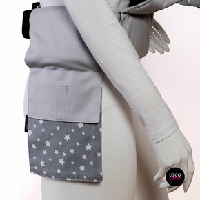 LocoLobo torbica za pojas nosiljke SilverSky