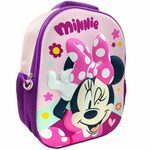 Disney+Minnie miš 3D zaobljeni školski ruksak, ruksak 26x10x32cm