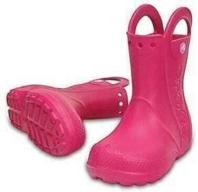 Crocs Kids' Handle It Rain Boot Candy Pink 22-23