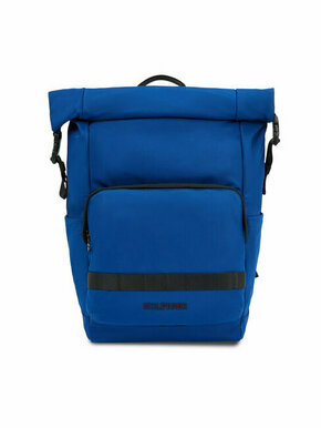 Ruksak Tommy Hilfiger Th Monotype Rolltop Backpack AM0AM12205 Anchor Blue C5J