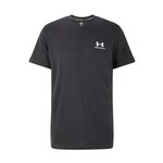 UNDER ARMOUR Tehnička sportska majica crna / bijela