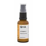 Q+A Vitamin c Brightening Serum serum za lice za suhu kožu 30 ml