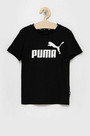 Puma - Dječja majica 92-176 cm - crna. Dječja majica iz kolekcije Puma. Model izrađen od tanke