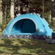 vidaXL Šator za kampiranje za 3 osoba plavi brzo otpuštanje