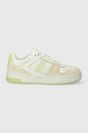 Tenisice Calvin Klein Jeans Basket Cupsole Lace Mix Nbs Sat YW0YW01446 Bright White/Exotic Mint 02U