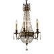 ELSTEAD FE-BELLINI4 | Bellini-EL Elstead luster svjetiljka 4x E14 brončano smeđe, prozirno
