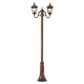 REDO 9663 | Essen Redo podna svjetiljka 270cm 2x E27 IP44 braon antik