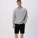 Reserved - Regular fit sportske kratke hlače - crno crno 60% PAMUK, 40% POLIESTERSKO VLAKNO 3824C-99X
