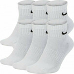 Čarape za tenis Nike Everyday Cotton Cushioned Ankle M 6P - white