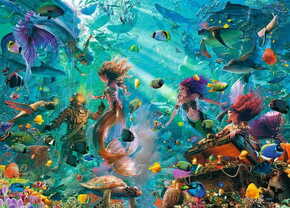 Puzzles 9000 elements Magical underwater world
