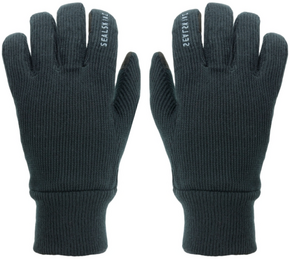 Sealskinz Windproof All Weather Knitted Glove Black XL Rukavice za bicikliste