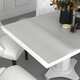 vidaXL Zaštita za stol mat 70 x 70 cm 2 mm PVC