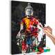Slika za samostalno slikanje - Buddha in Colours 40x60
