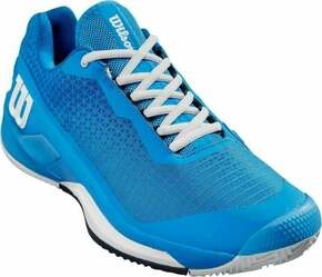 Wilson Rush Pro 4.0 Clay Mens Tennis Shoe French Blue/White/Navy Blazer 42 Muška obuća za tenis