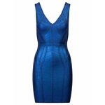 Kraimod Koktel haljina kobalt plava