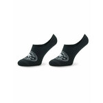 Set od 2 para muških niskih čarapa Converse E1138B-2020 Crna