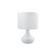 NOVA LUCE 7605163 | Rosia Nova Luce stolna svjetiljka 26cm s prekidačem 1x E14 bijelo mat