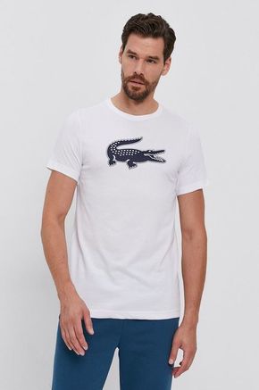 Lacoste - Majica - bijela. Majica iz kolekcije Lacoste. Model izrađen od tanke
