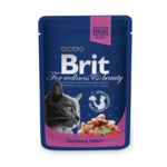 Brit Premium Cat Salmon &amp; Trout u aluminijskoj vrećici 100 g