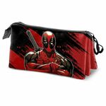 Marvel Deadpool Plus Bad triple pencil case
