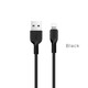 Kabel HOCO X13 Easy charged, Lightning 8-pin, 1m, crni