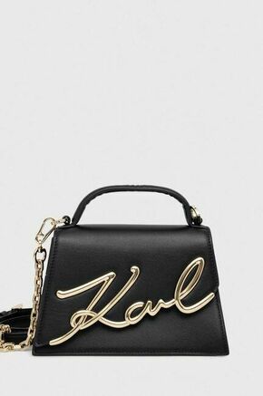 Karl Lagerfeld Ručna torbica zlatna / crna