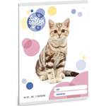 Ars Una: Slatke životinje - Američka kratkodlaka mačka 2. razred bilježnica s linijama 32 stranice A