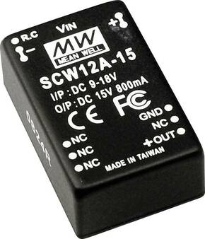 Mean Well SCW12A-15 800 mA