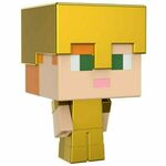 Minecraft Mob Head Minis: Velikoglavni Alex u zlatnom oklopu mini figura - Mattel