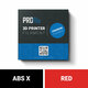 ProFila ABS X - 1kg - Crvena