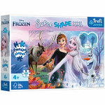 Snježno kraljevstvo Sestre koje plešu XXL puzzle od 60 dijelova - Trefl
