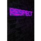 Ukrasna plastična LED rasvjeta, Respect - Pink