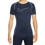Muška kompresijska odjeća Nike Pro Dri-Fit Tight Top SS M - obsidian/iron purple/iron purple