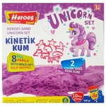 Kinetic Sand: Unicorn sand plastični set sa kalupima 500g