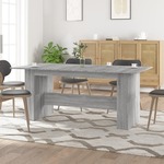 Blagovaonski stol boja hrasta 180x90x76 cm konstruirano drvo